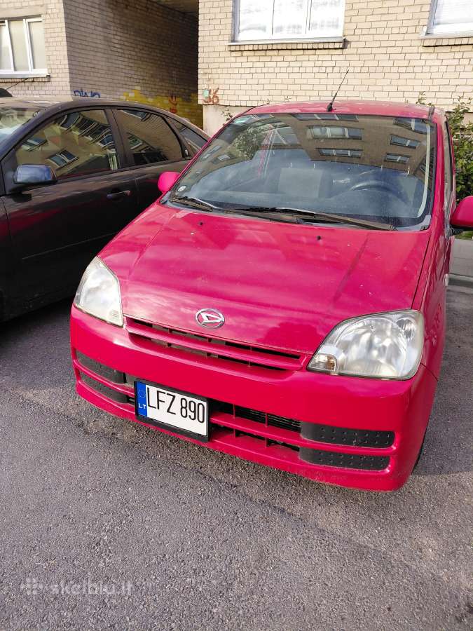 Daihatsu Cuore, 2006, benzinas - nuotraukos Nr. 2