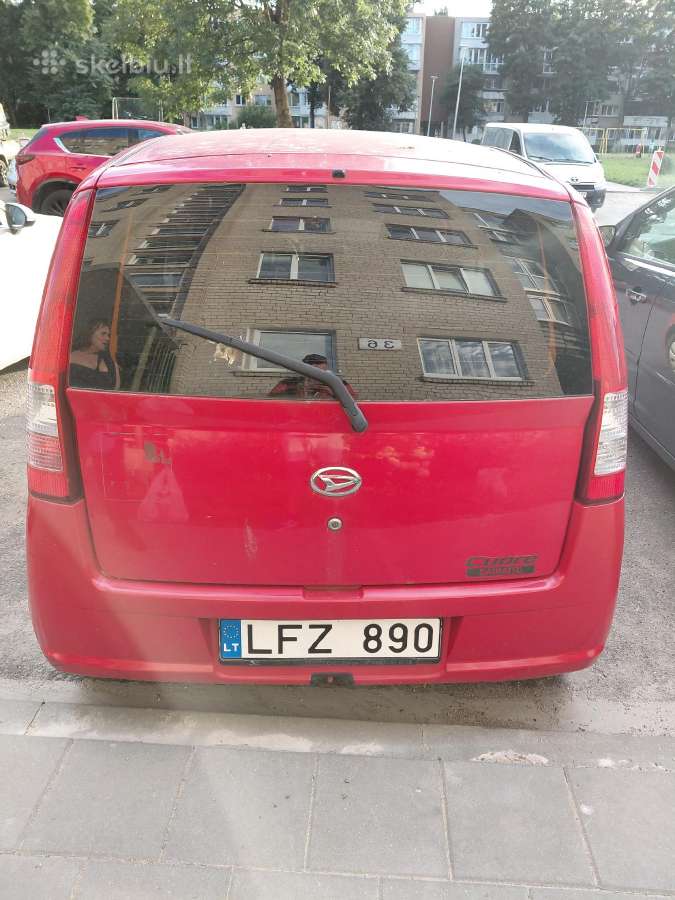 Daihatsu Cuore, 2006, benzinas - nuotraukos Nr. 4