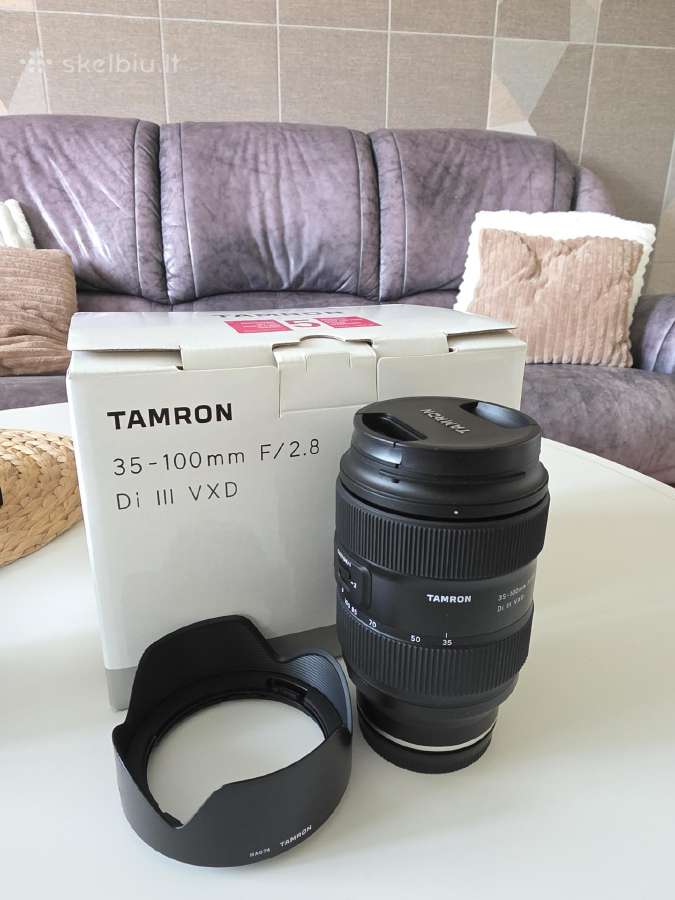 Tamron 35-100 f2.8 Di III Vxd Sony E - nuotraukos Nr. 2