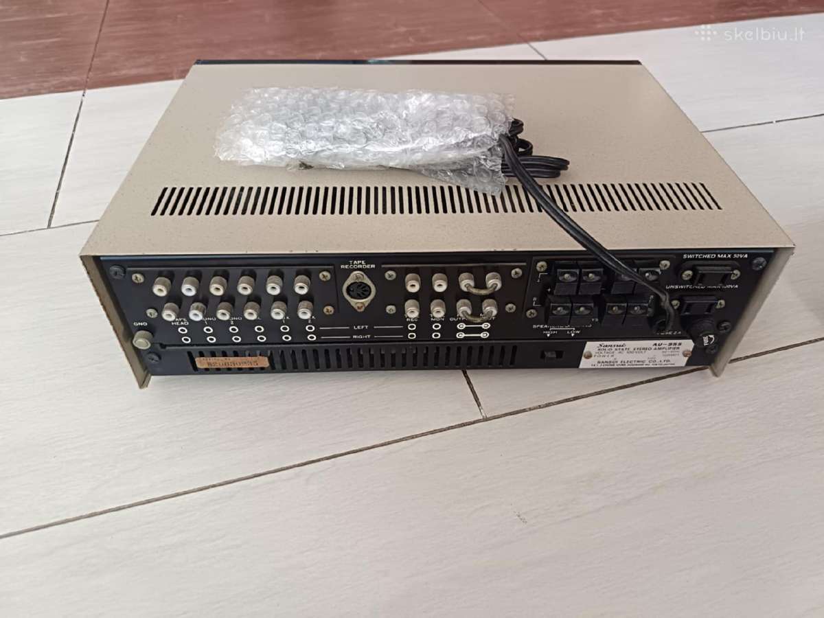 Sansui Au-555 stiprintuvas - nuotraukos Nr. 8