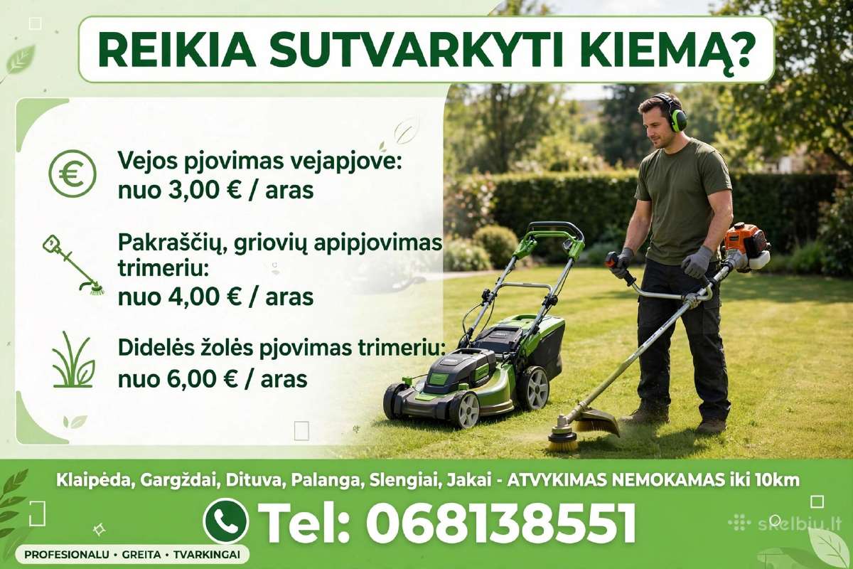 Vejos priežiūros paslaugos Klaipėda - nuotraukos Nr. 2