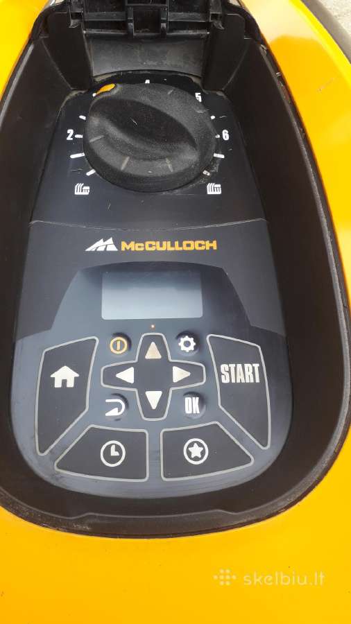 Vejos robotas Mcculloch s600 - nuotraukos Nr. 3