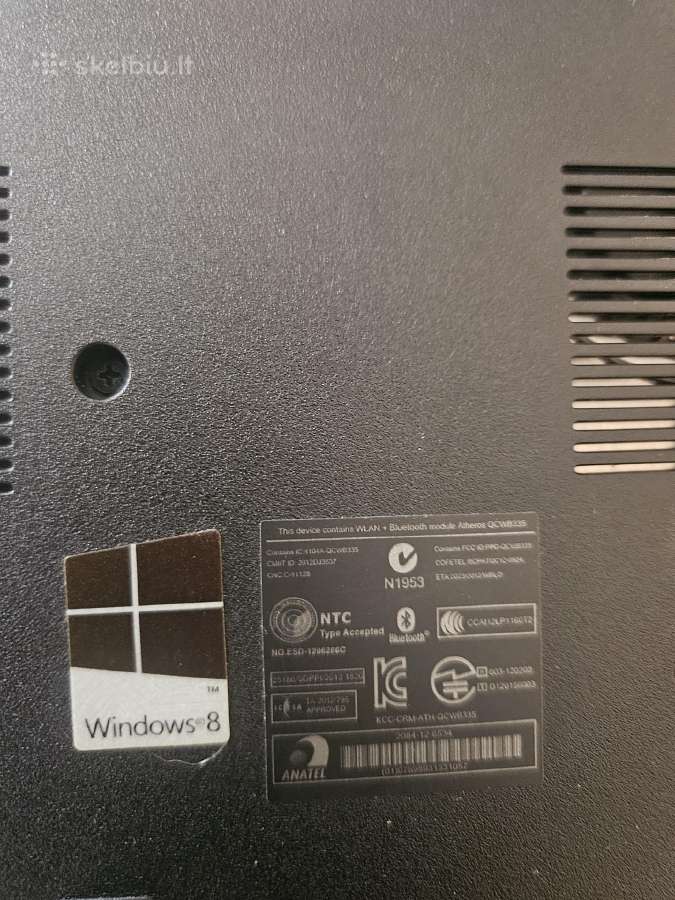 Nešiojamas kompiuteris Acer Mm15 .Acer E15. - nuotraukos Nr. 12