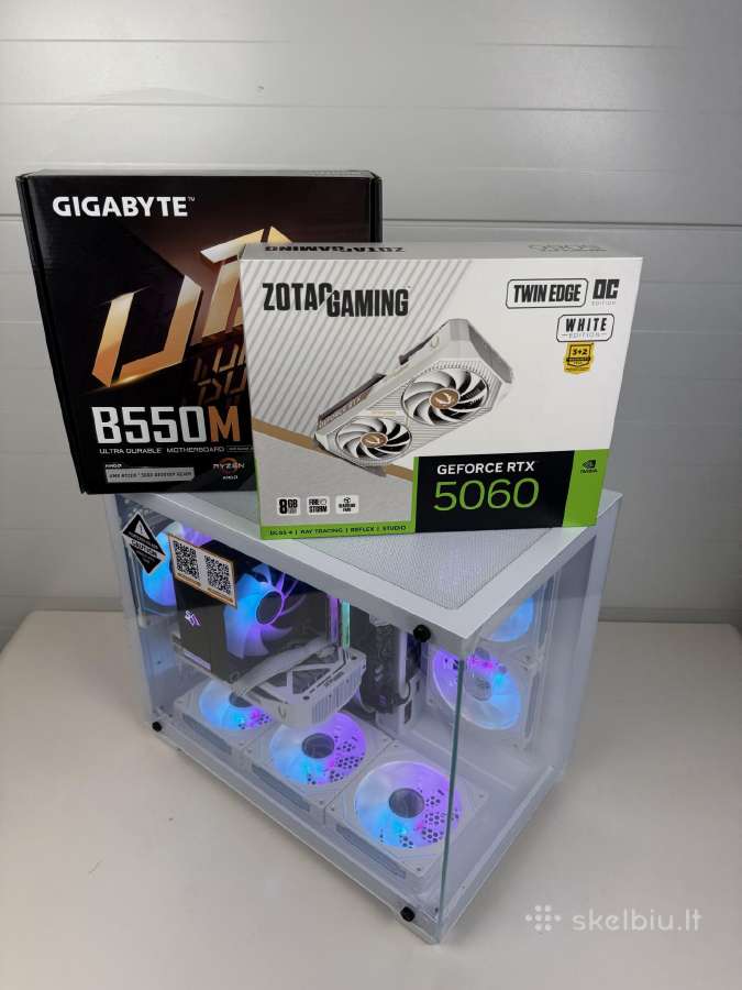 Naujas Stacionarus Pc Rtx 5060 Ryzen 5 5600x - nuotraukos Nr. 15
