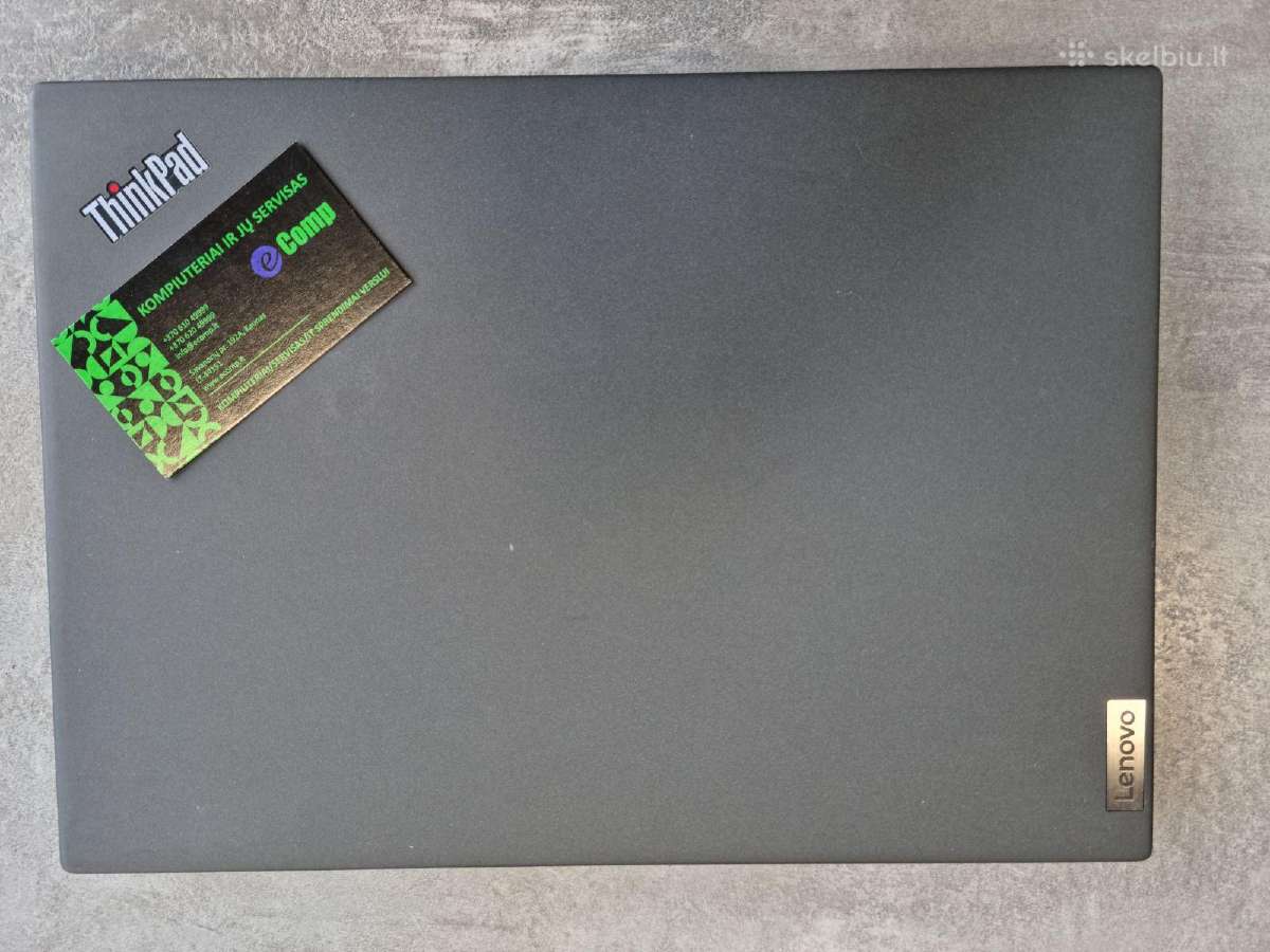Lenovo T14s G3 i7-1265u/16/512/14(2k)/w11p - nuotraukos Nr. 3
