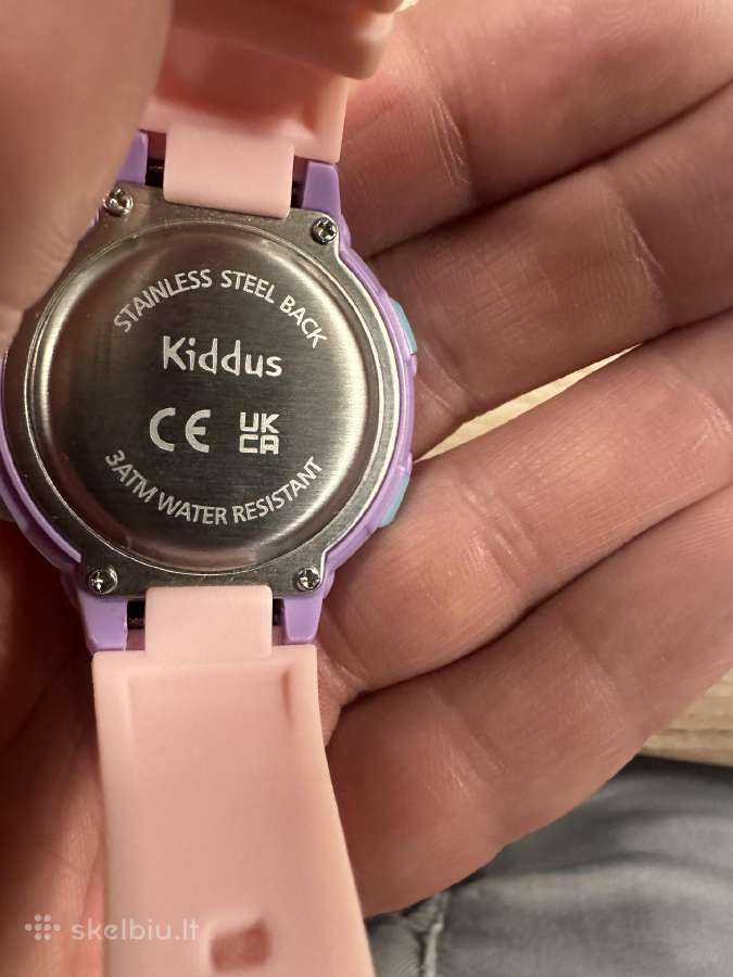 Kiddus vaikiškas laikrodis su apšvietimu - nuotraukos Nr. 4
