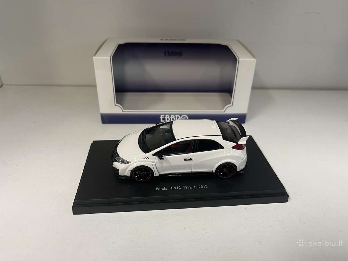 Kolekciniai modeliukai-honda civic type r 2015 - nuotraukos Nr. 3