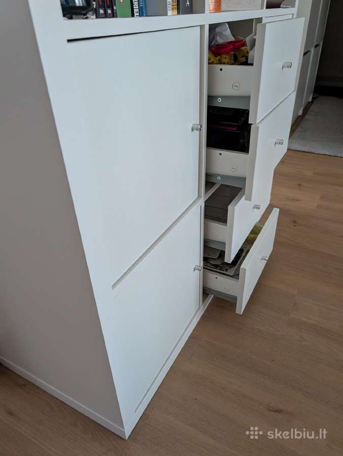 Balta Ikea lentyna Kallax - nuotraukos Nr. 5