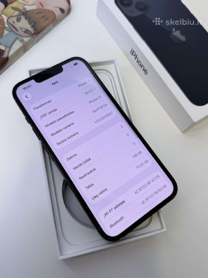 iPhone 13 128 - nuotraukos Nr. 5