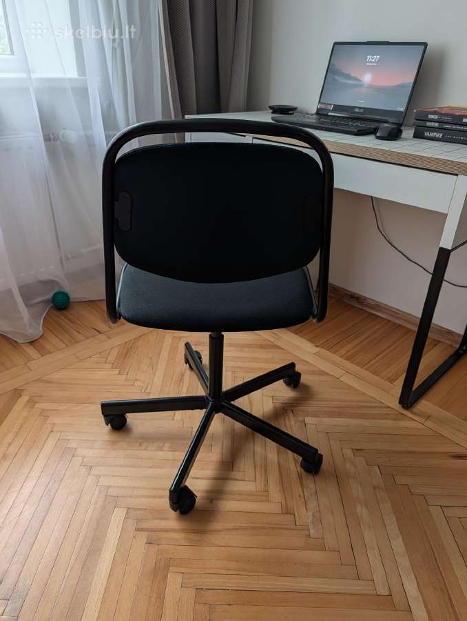Juoda Ikea sukamoji kėdė Örfjäll - nuotraukos Nr. 2