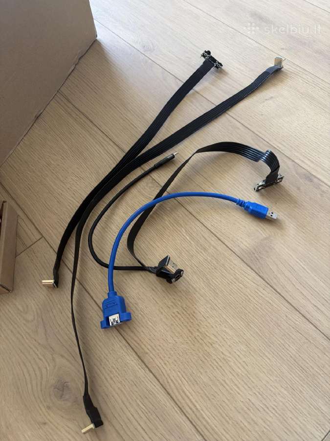 Velka 7 rev 3 itx kompiuterio korpusas 6.2l - nuotraukos Nr. 4