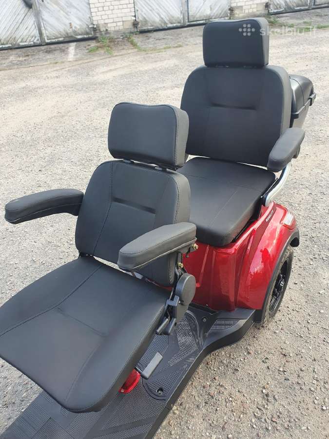 Elektrinis keturratis scooteris - nuotraukos Nr. 9