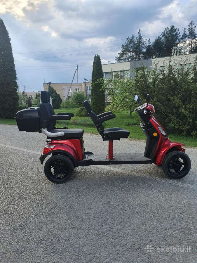 Elektrinis keturratis scooteris - nuotraukos Nr. 6