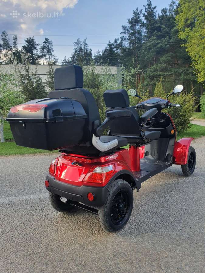 Elektrinis keturratis scooteris - nuotraukos Nr. 5