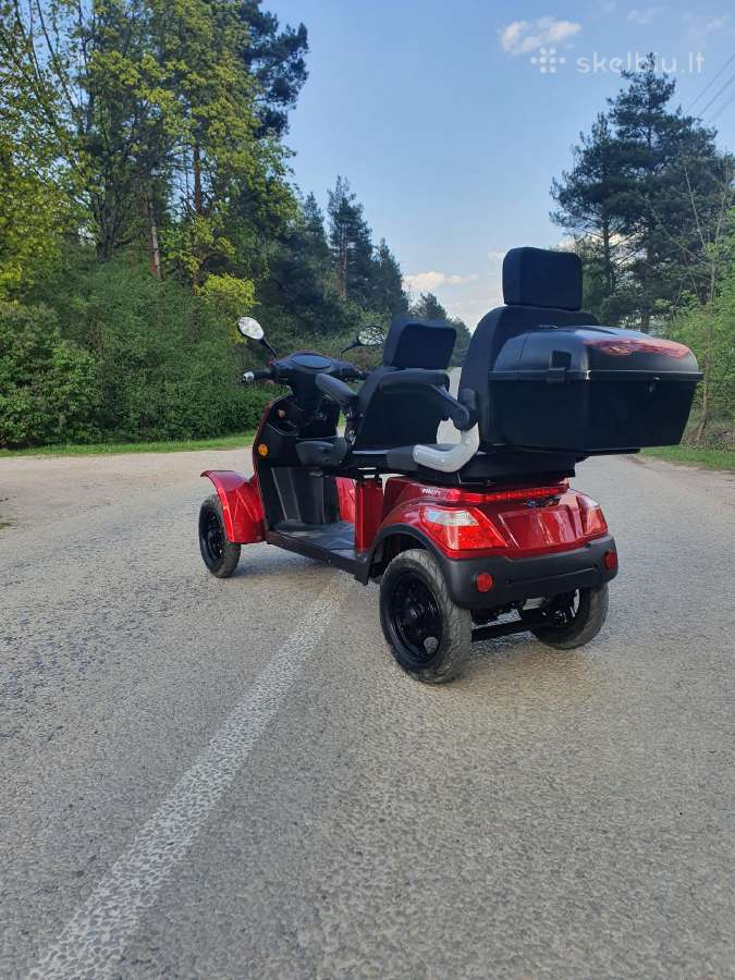 Elektrinis keturratis scooteris - nuotraukos Nr. 3