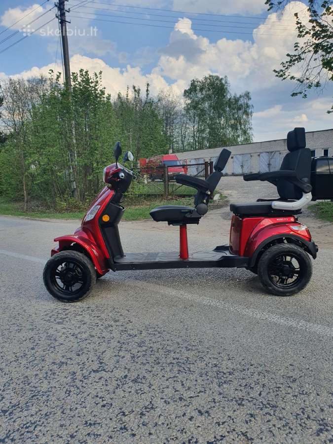 Elektrinis keturratis scooteris - nuotraukos Nr. 2