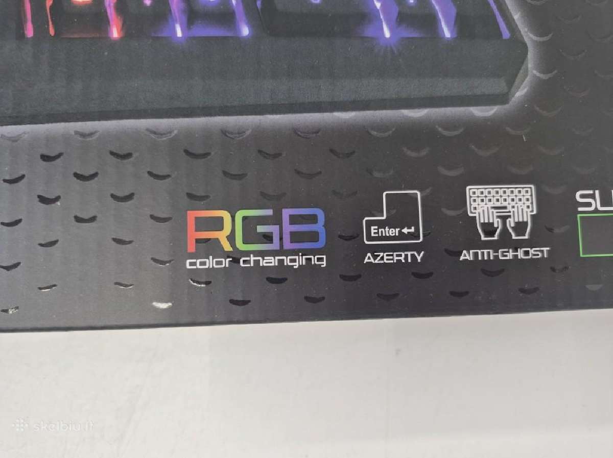 Žaidimų klaviatūra "Battletron Rgb" - nuotraukos Nr. 5