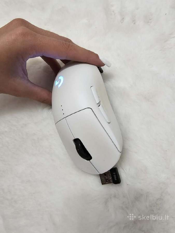 Žaidimų pelė Logitech G Pro 2 Lightspeed White - nuotraukos Nr. 2