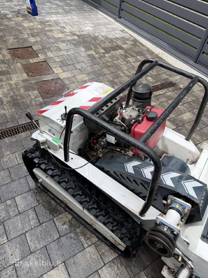 Gust 800 80 cm dyzelinis mulčeris-robotas, garanti - nuotraukos Nr. 2