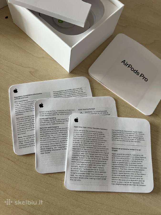 Airpods pro 3 originalios - nuotraukos Nr. 4