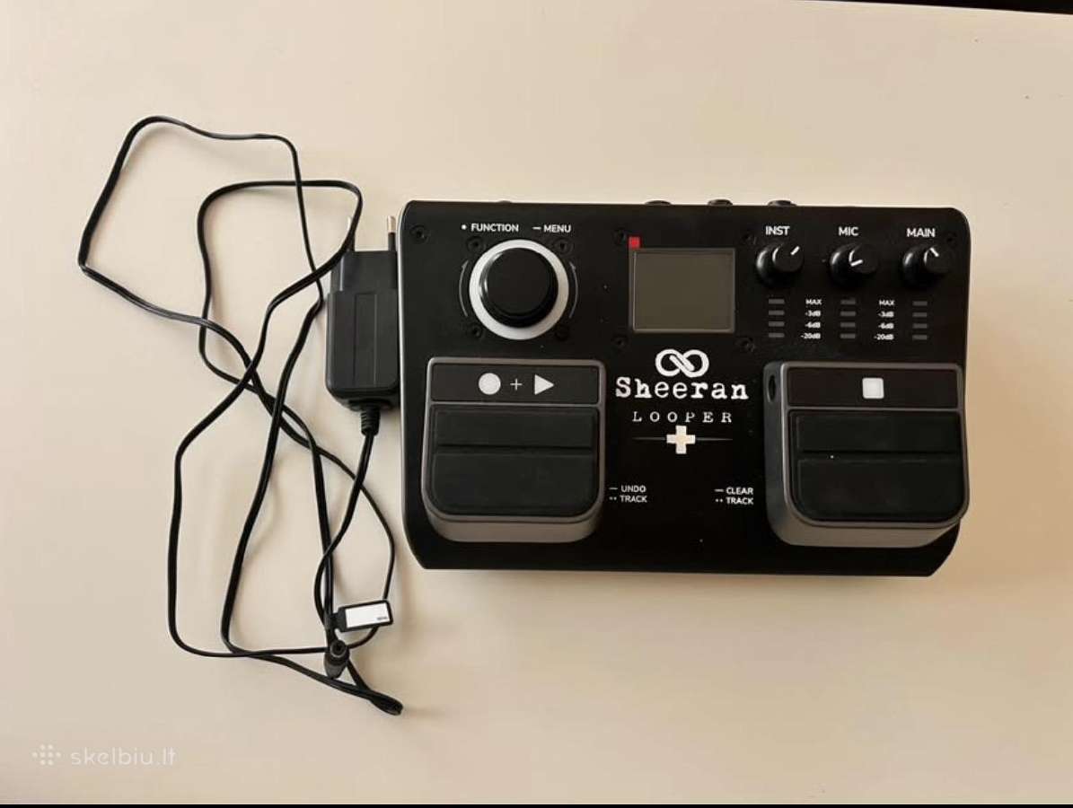 Ed Sheeran loop pedal - nuotraukos Nr. 2