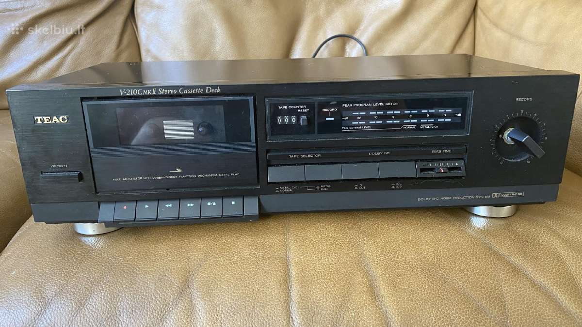 Kasetinė deka Teac V-210c Mkii - nuotraukos Nr. 2