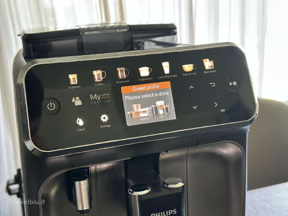 Philips Lattego 5400 automatinis kavos aparatas - nuotraukos Nr. 3