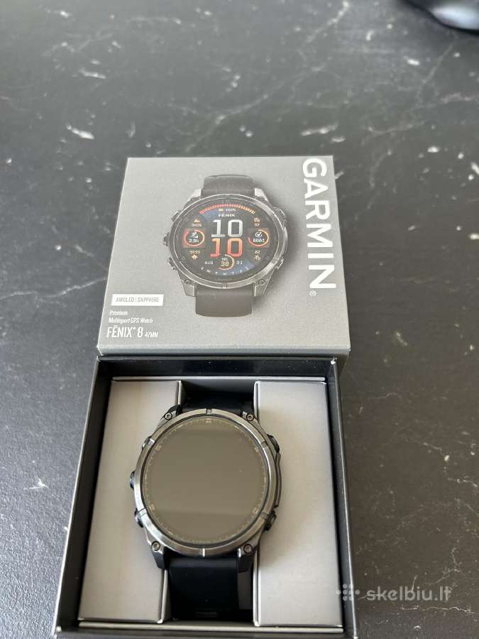 Garmin Fenix 8 Sapphire Amoled 47mm - nuotraukos Nr. 2