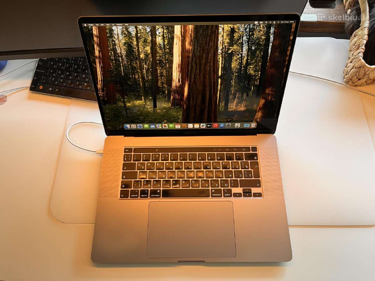 MacBook Pro 16 / 2019 / i9 / 16 GB / 1tb / A2141 - nuotraukos Nr. 17