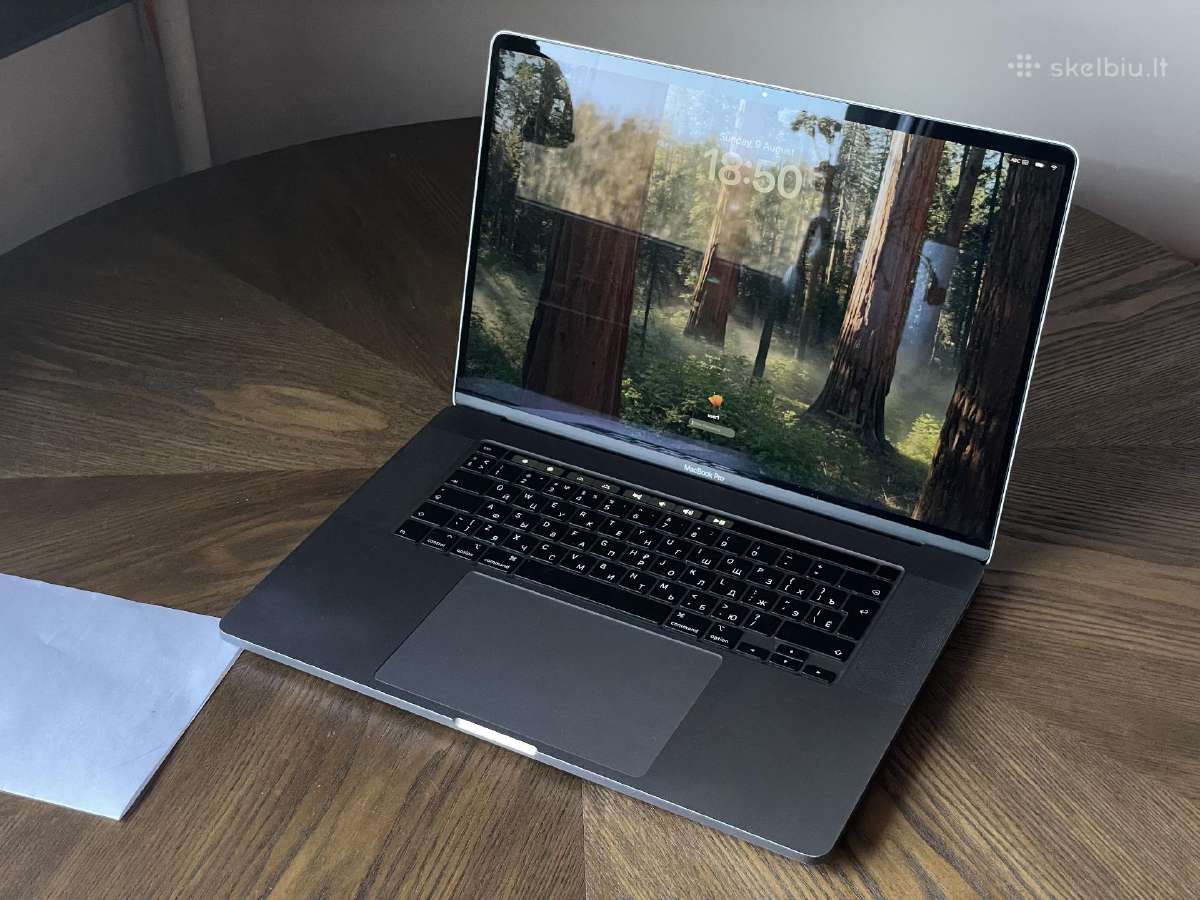 MacBook Pro 16 / 2019 / i9 / 16 GB / 1tb / A2141 - nuotraukos Nr. 11