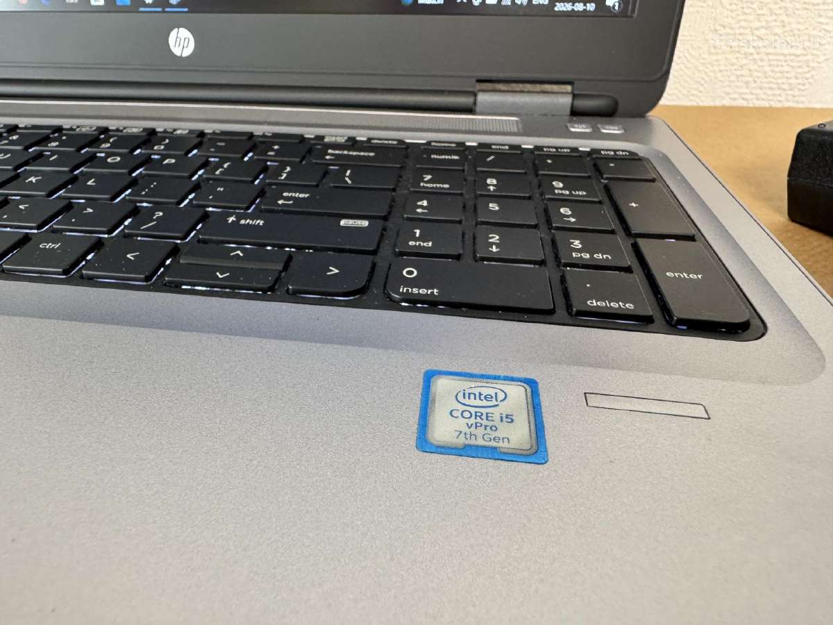 Hp Probook 650 i5-7440hq - nuotraukos Nr. 2