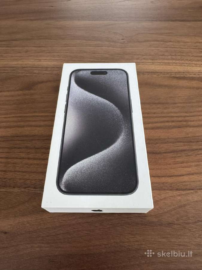 iPhone 15 Pro 128 GB - baterija 90% - nuotraukos Nr. 2