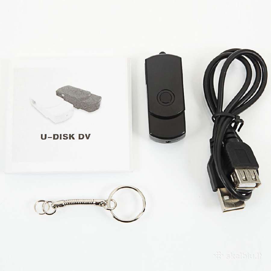 Usb Raktas - mini slapta HD kamerytė - nuotraukos Nr. 5