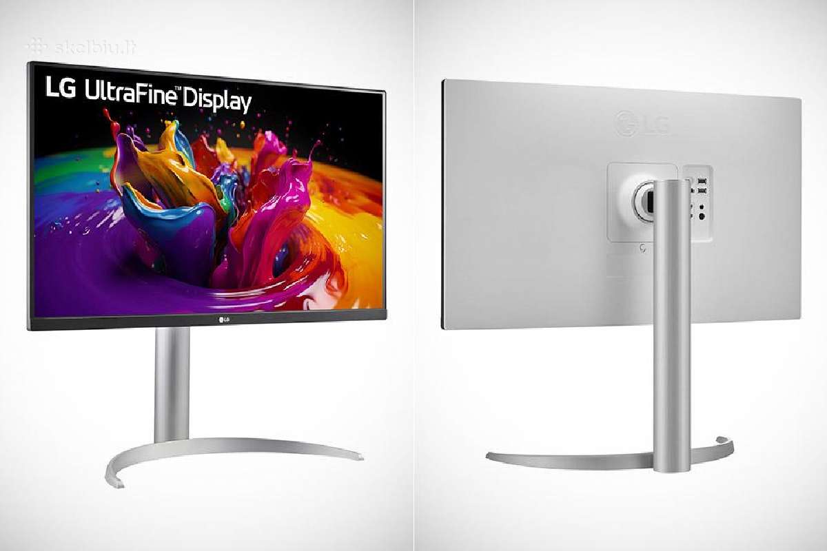 Monitorius 27" 4k, LG 27up850-w - nuotraukos Nr. 3