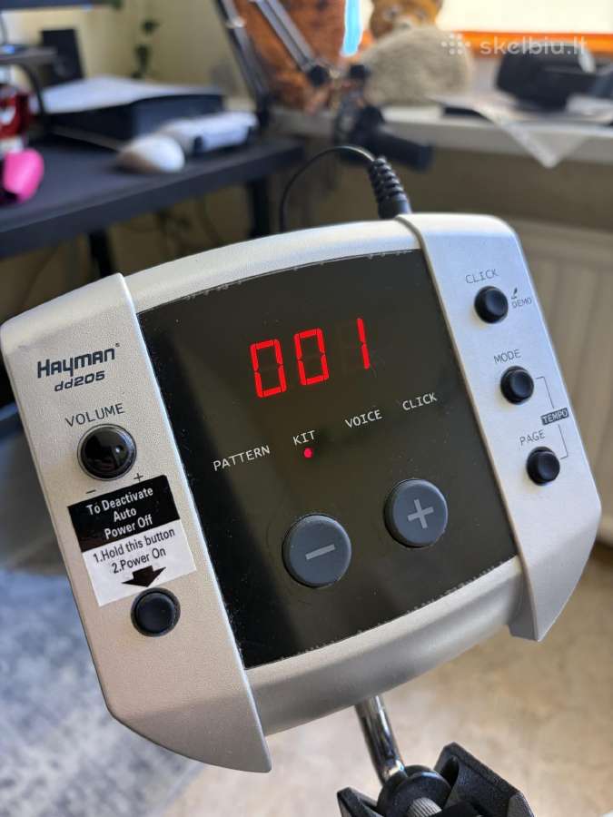 Hayman elektroniniai būgnai - pilnas komplektas - nuotraukos Nr. 7