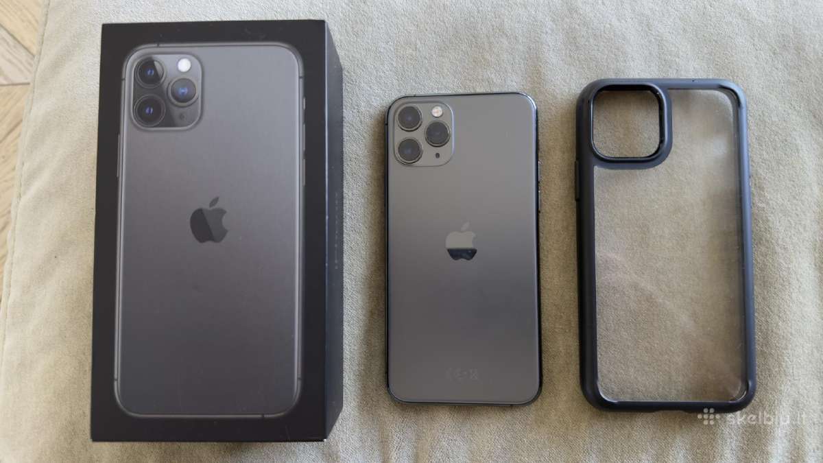 iPhone 11 pro 64gb Space gray tvarkingas - nuotraukos Nr. 10