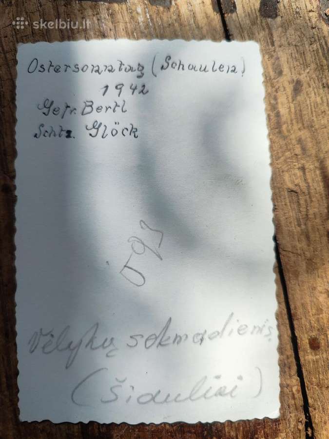 Ww2 foto vokiečiai Šiauliuose - nuotraukos Nr. 4