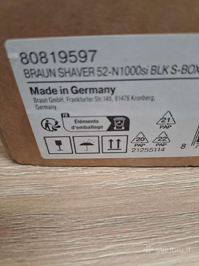 Braun S5 easyclean barzdaskute - nuotraukos Nr. 7