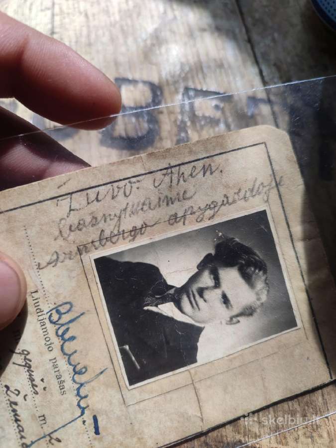 Ww2 foto dokumentas dipukas - nuotraukos Nr. 2