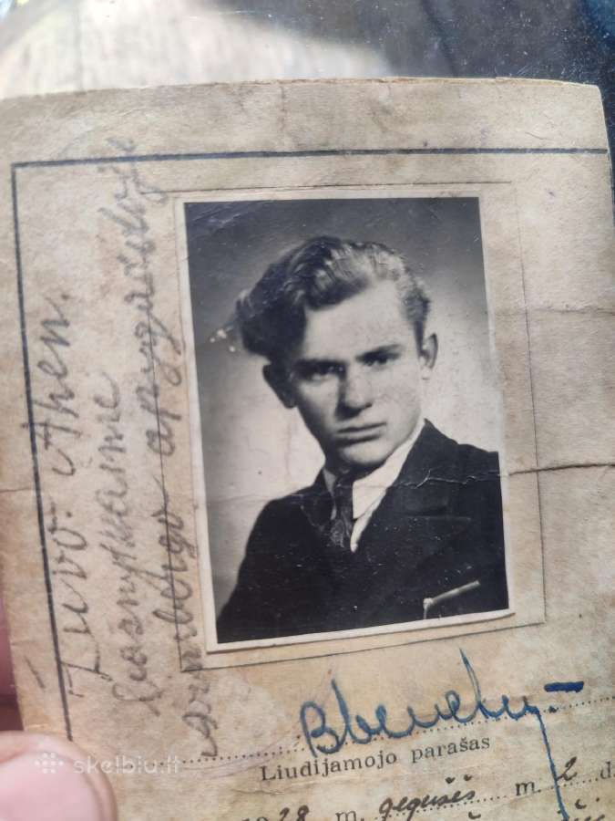 Ww2 foto dokumentas dipukas - nuotraukos Nr. 3