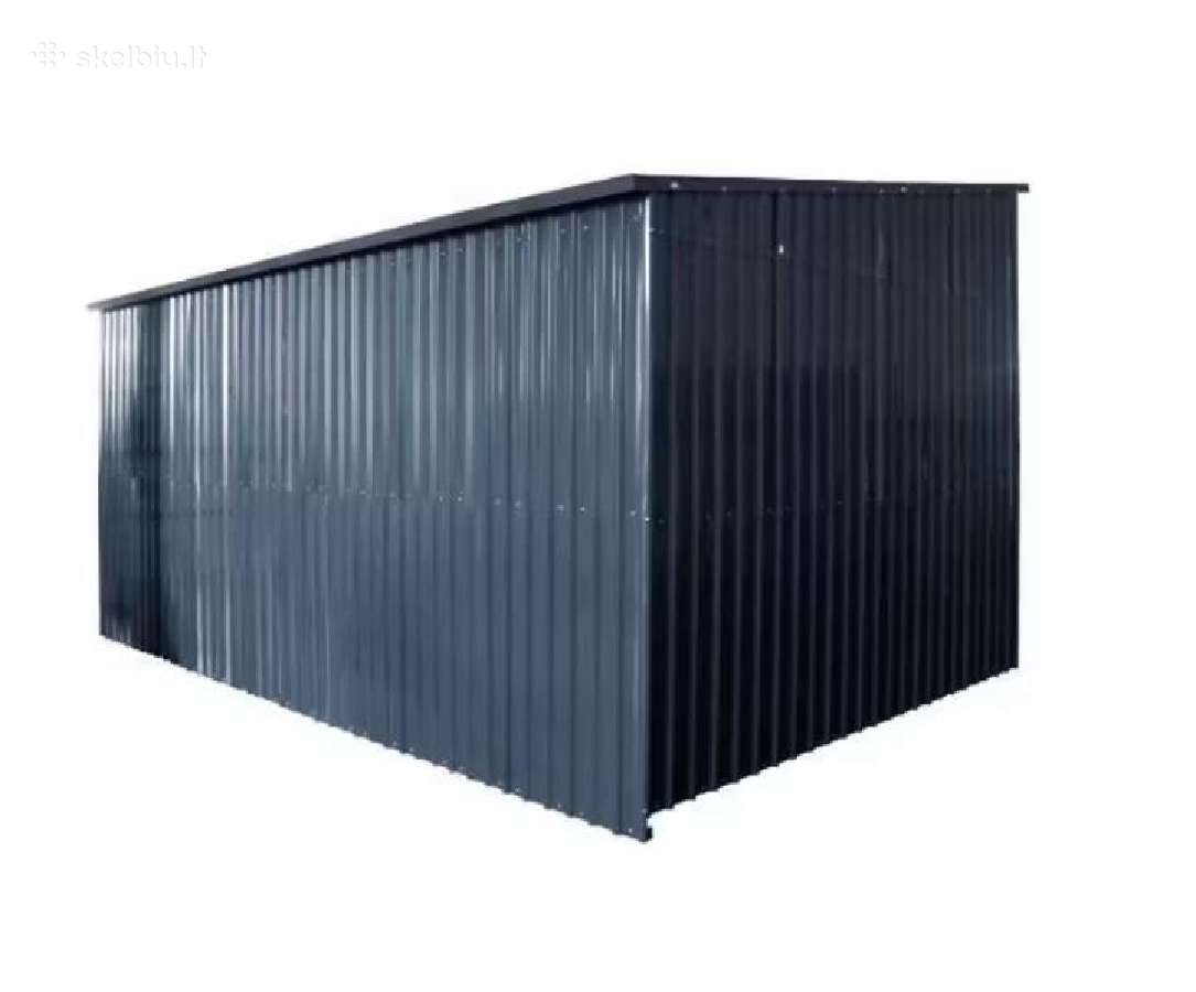 Garažas, sandėliukas, stoginė 609x365x295cm - nuotraukos Nr. 4