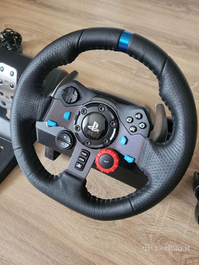 Logitech G29 + Shifter + pedalai - nuotraukos Nr. 2
