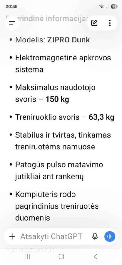 Elipsinis Treniruoklis - nuotraukos Nr. 2