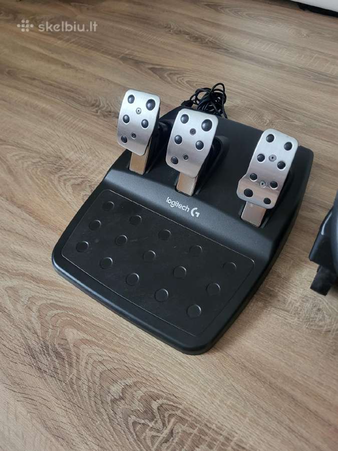 Logitech G29 + Shifter + pedalai - nuotraukos Nr. 5