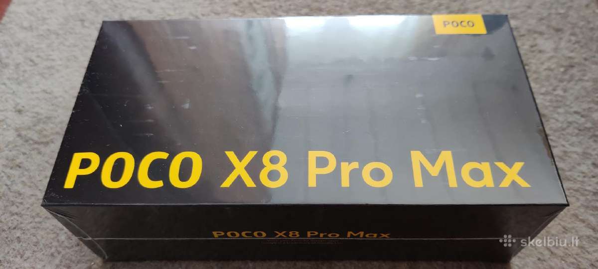 Xiaomi Poco X8 Pro Max 12 GB RAM 512gb Rom - nuotraukos Nr. 6