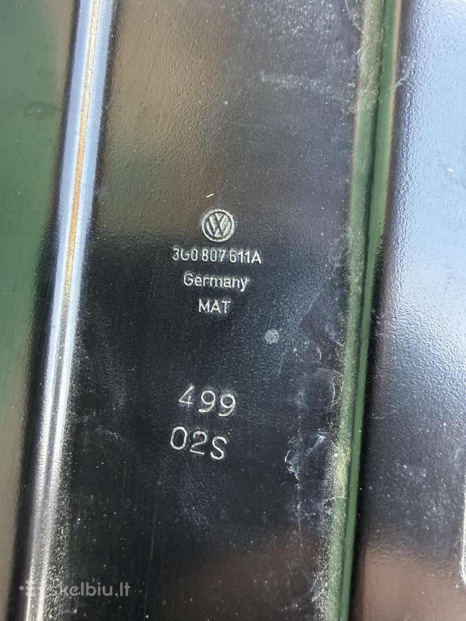 VW passat b8 priekinis balkis - nuotraukos Nr. 2