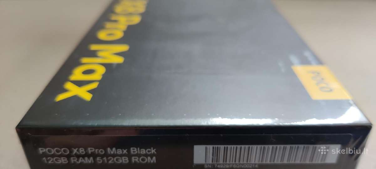 Xiaomi Poco X8 Pro & X8 Pro Max 12/512 GB - nuotraukos Nr. 6
