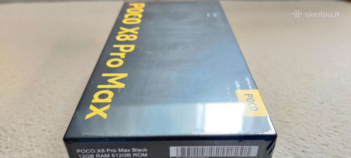 Xiaomi Poco X8 Pro & X8 Pro Max 12/512 GB - nuotraukos Nr. 8