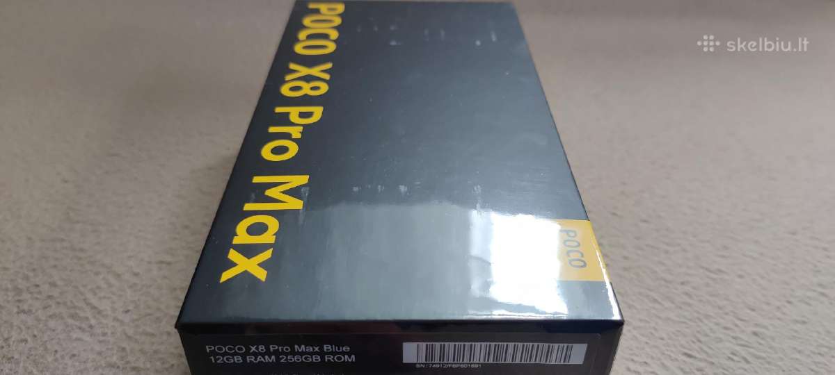 Xiaomi Poco X8 Pro & X8 Pro Max 12/512 GB - nuotraukos Nr. 10