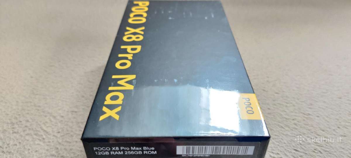 Xiaomi Poco X8 Pro Max 12 GB RAM 512gb Rom - nuotraukos Nr. 12